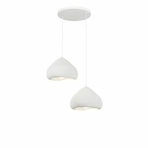 Opviq Chandelier White LORA-30-2-T-LUNA kép