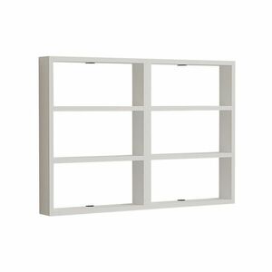 Hanah Home Hexa fali polc - Fehér kép