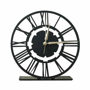 Aberto Design Decorative Clock Black Net Pod kép