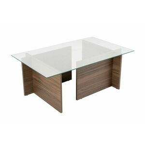 Hanah Home Coffee Table Walnut Vetrino - Venezia Walnut kép