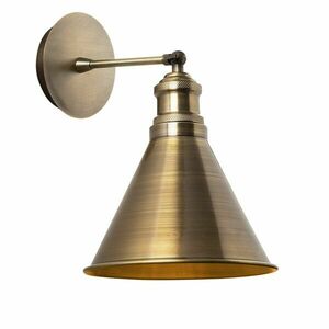 Berceste Vintage Fali Lámpa - Antik Bronz - 20cm kép