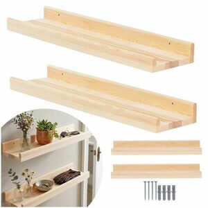 Springos fali polc 60 x 15 cm 2 db kép