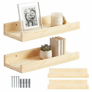 Springos fali polc 40 x 15 cm 2 db kép