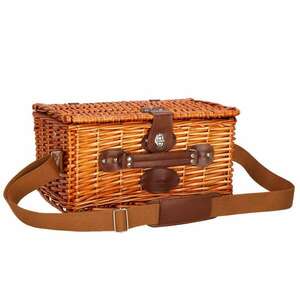 Springos 2 fős piknikkosár készlet 37x27x20cm kép