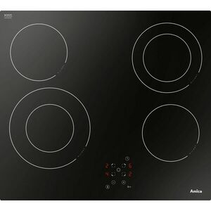 Amica PC6420ZT 4 zónás 6.3 kW fekete indukciós főzőlap kép