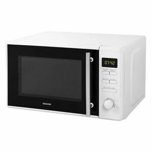 Sencor SMW 5220 Mikrohullámú sütő, 20L, 700W, 8 fokozat, Időzítő, Fehér kép