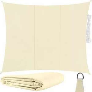 Gardlov szögletes Napvitorla 3x4m 150g/m2 - bézs kép