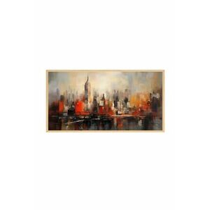 Wallity Decorative Framed MDF Painting Multicolor Artsmdfyty18-3370 kép