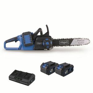 Scheppach BC-CS355DUO-X-SET XL2 2x20 V IXES akkus láncfűrész + 2x... kép