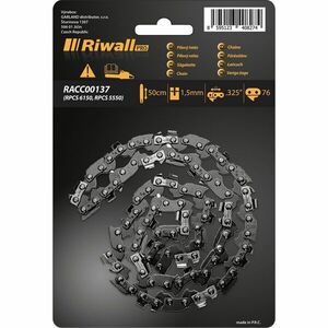 Riwall PRO Fűrészlánc .325" 1, 5 mm (20" vezetőlemez) 76... kép