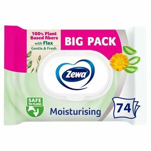 Zewa Moisturising BigPack Nedves Toalettpapír 74db kép