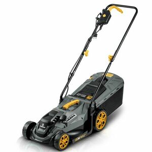 Humberg HM-612 elektromos Fűnyíró 1400W, 30l - Szürke, Sárga kép