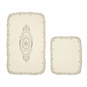 L'essentiel Maison Bathmat Set (2 Pieces) Cream Selonya D - Cream kép