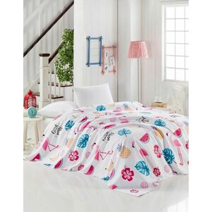 L'essentiel Maison Double Pique White Pink Blue Black Kokteyl kép
