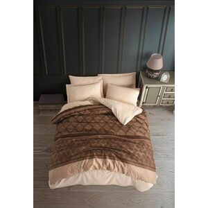 L'essentiel Maison Double Duvet Cover Set Brown Dark Brown C... kép