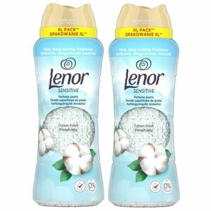 Lenor Sensitive Cotton Fresh Parfümgyöngyök 2x495g kép