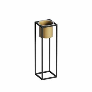 Aberto Design Decorative Pot Black Gold GED-023-A kép