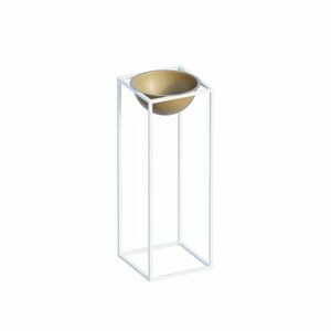 Aberto Design Decorative Pot White Gold GED-021-C kép