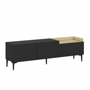 Hanah Home TV Stand Anthracite Mia - Anthracite kép