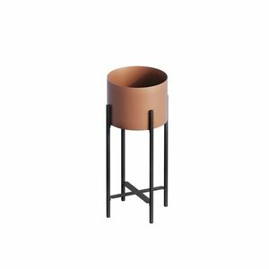 Aberto Design Decorative Pot Black Copper GED-026-B kép
