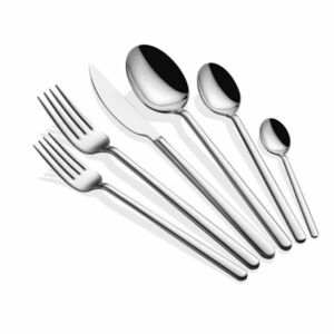 Hermia Cutlery Set (36 Pieces) Silver Allegra - Silver kép