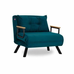 Atelier Del Sofa Sando Single 1 személyes kanapéágy, petrolzöld kép
