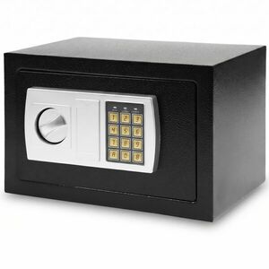 Pepita számzáras elektronikus Széf 31x20x20cm - Fekete kép