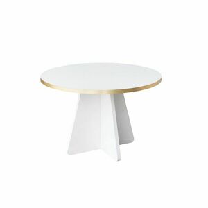 Hanah Home Coffee Table Gold White Mushroom - Gold, White v2 kép