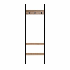 Hanah Home Hall Stand Black Nina kép