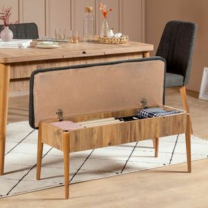 Hanah Home Bench Atlantic Pine Anthracite Vina Bench Anthracite, ... kép