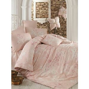 L'essentiel Maison Ranforce Double Quilt Cover Set Pink Salm... kép