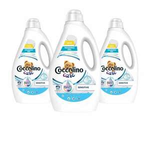 Coccolino Sensitive mosószer érzékeny bőrre, 129 mosás, 3x1.72 l kép