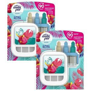 Ambi Pur 3Volution Aloha Elektromos Légfrissítő Kezdőcsomag 2x20ml kép