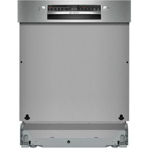 Bosch Serie 2, Félig beépíthető mosogatógép, 60 cm, Szálcsiszolt... kép