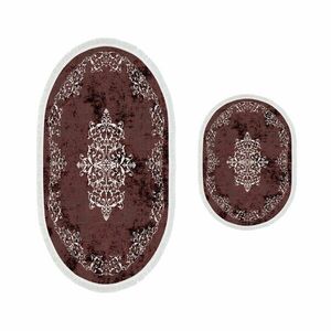 L'essentiel Maison Bathmat Set (2 Pieces) Claret Red 410616... kép