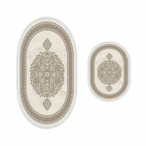 L'essentiel Maison Bathmat Set (2 Pieces) Brown 410602 - O - Brown kép