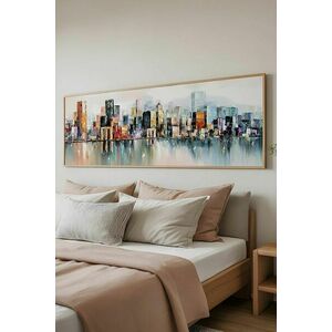 Wallity Decorative Framed MDF Painting Multicolor Artsmdfyty25-3370 kép