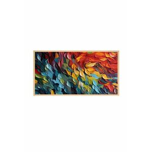 Wallity Decorative Framed MDF Painting Multicolor Artsmdfyty28-3370 kép