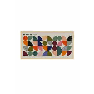 Wallity Decorative Framed MDF Painting Multicolor Artsmdfyty7-3370 kép
