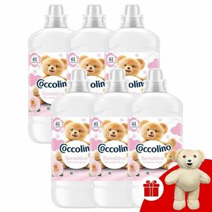 Coccolino Sensitive Romantic Rose Öblítő 366 mosás 6x1403ml + Ajá... kép