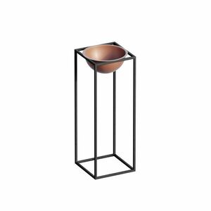 Aberto Design Decorative Pot Black Copper GED-021-B kép