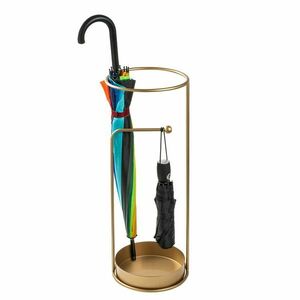 Aberto Design Umbrella Stand Gold Şemsiye - 003 kép