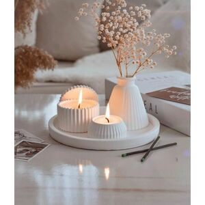 Aberto Design Gyertya szett (5 darabos) Fehér 1286 kép
