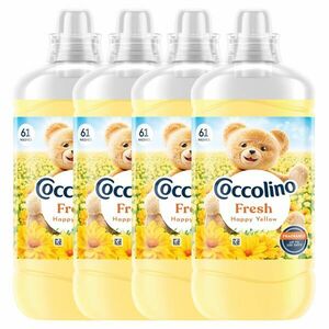 Coccolino Fresh Happy Yellow Öblítő 244 mosás 4x1403ml kép