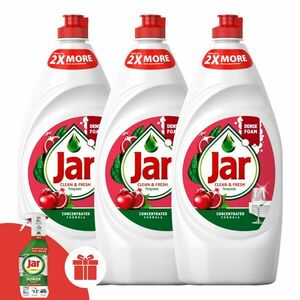 Jar Mosogatószer Gránátalma 3x900m + Ajándék Jar 3in1 Power Spray... kép