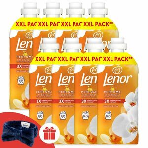 Lenor GoldOrchid Textilöblítő 472 mosás 8x1239ml + AJándék Lenor Hajpánt kép