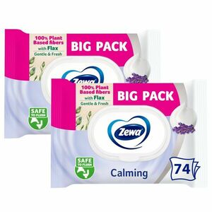 Zewa Calming BigPack Nedves Toalettpapír 2x74db kép