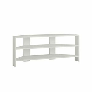 Hanah Home TV Stand White Thales Corner - White kép