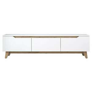Hanah Home TV Stand White Walnut D1 - 2472 kép