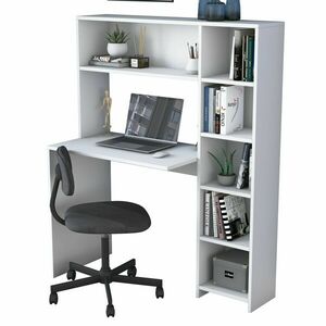 Hanah Home Study Desk White HA104 - 2063 kép